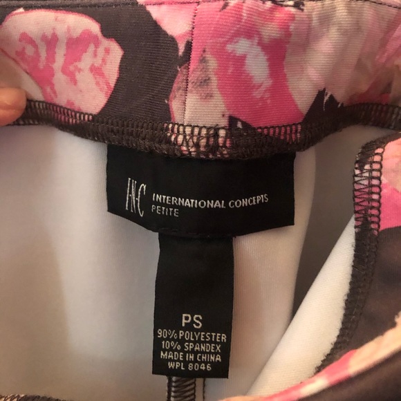 INC Floral Pencil Skirt - Picture 4 of 4